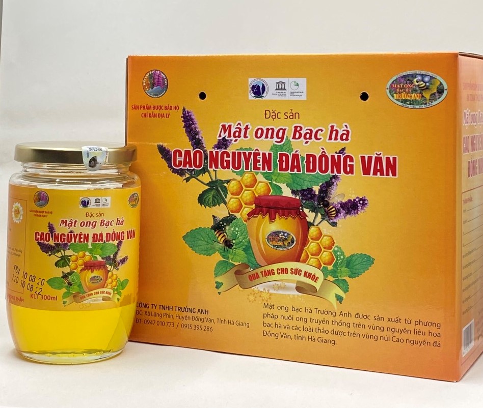 Mật ong bạc hà Cao nguyên đá Đồng Văn - Trường Anh